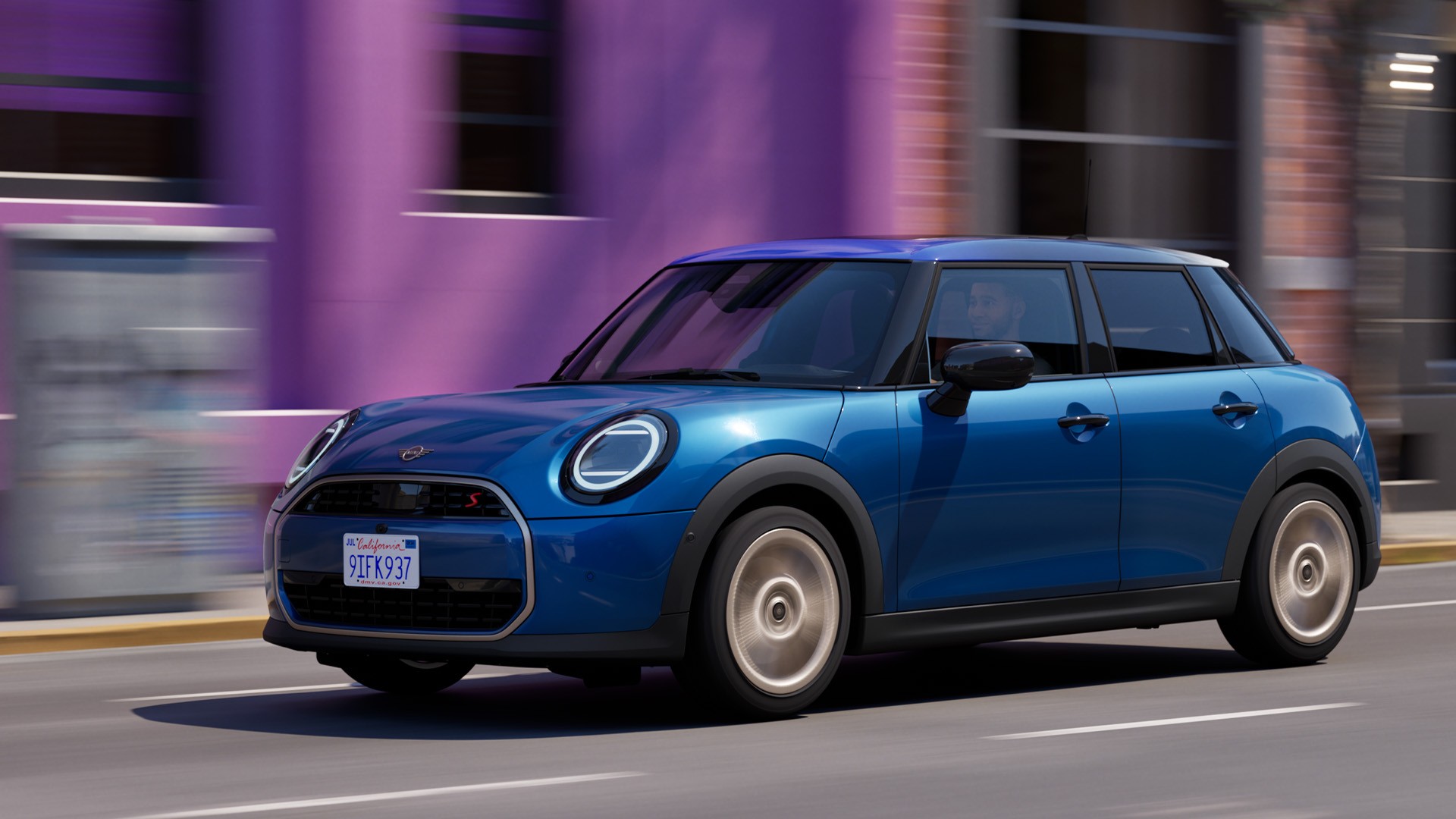 MINI Cooper 5 puertas - experiencia de conducción - monitorización del entorno